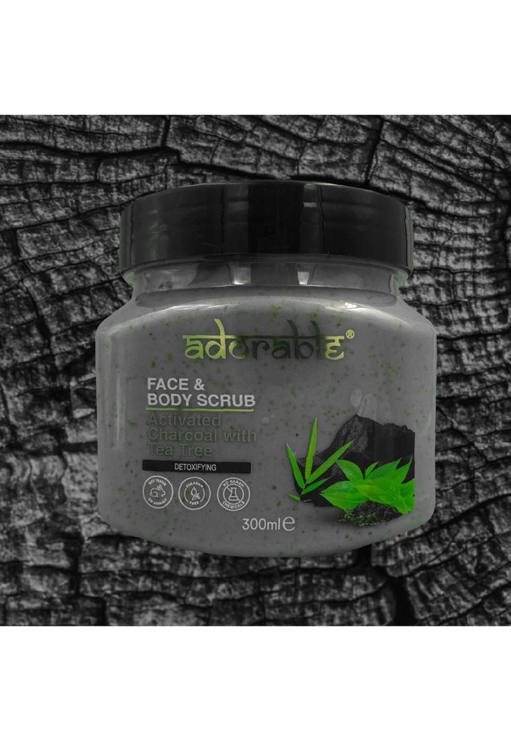 Adorable Exfoliante Carbón Activo & Árbol de Té 300 ml-2