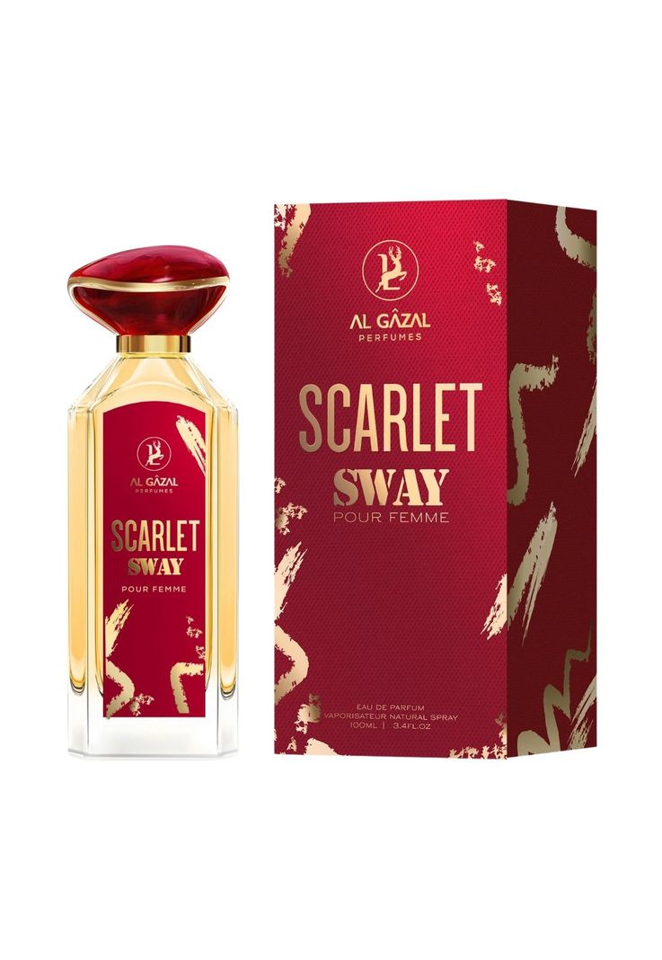 Al Gazal Scarlet Sway Pour Femme EDP 100 ml Rojo