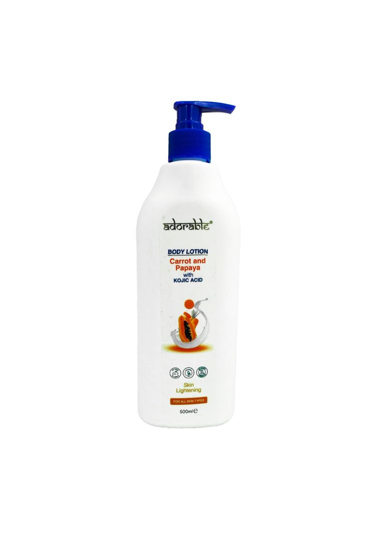 Adorable Loción Corporal Papaya Carrot & Acido kojico 500 ml-0