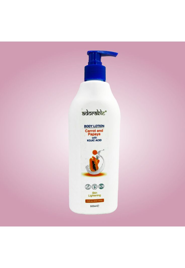 Adorable Loción Corporal Papaya Carrot & Acido kojico 500 ml-1