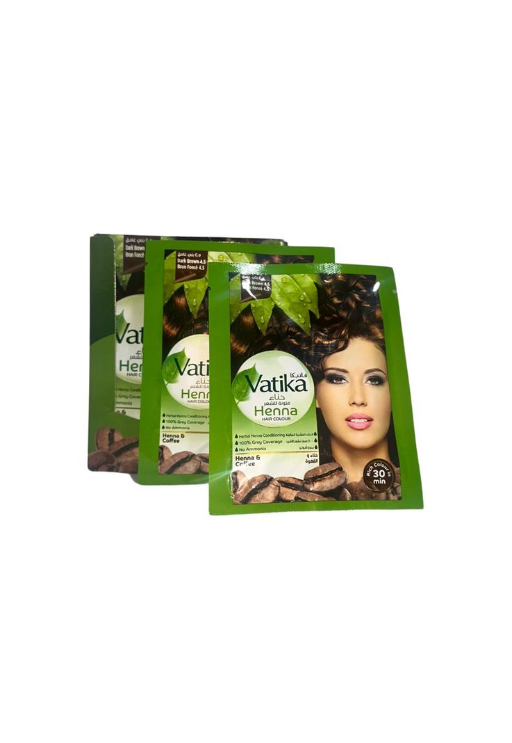 Vatika Henna Dark Brown 20 sachets-1