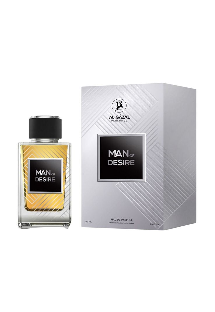 Al Gazal Man Of Desire EDP 100 ml Negro
