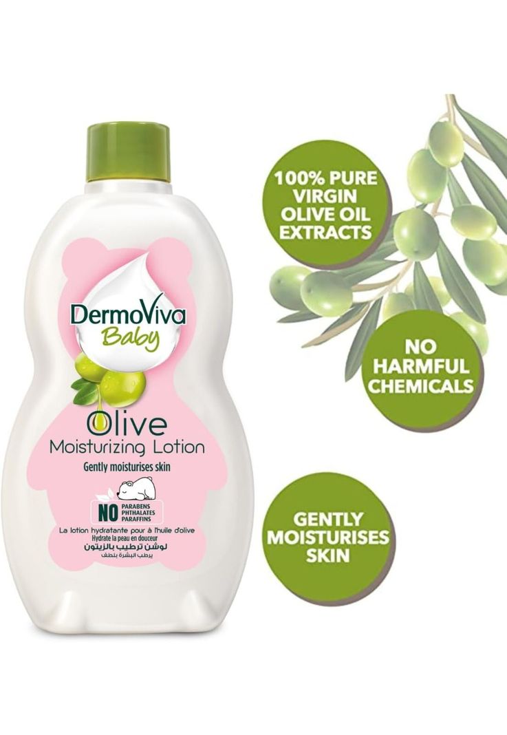 Dermoviva Baby Locion Oliva 200 ml-2