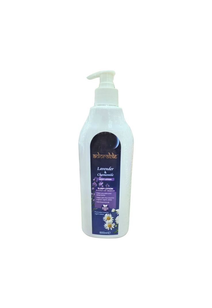 Adorable Locion Corporal Lavanda & Manzanilla 500ml Transparente