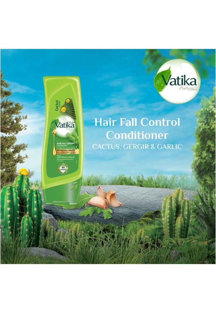Acondicionador Vatika Cactus Control Caída 360 ml-2