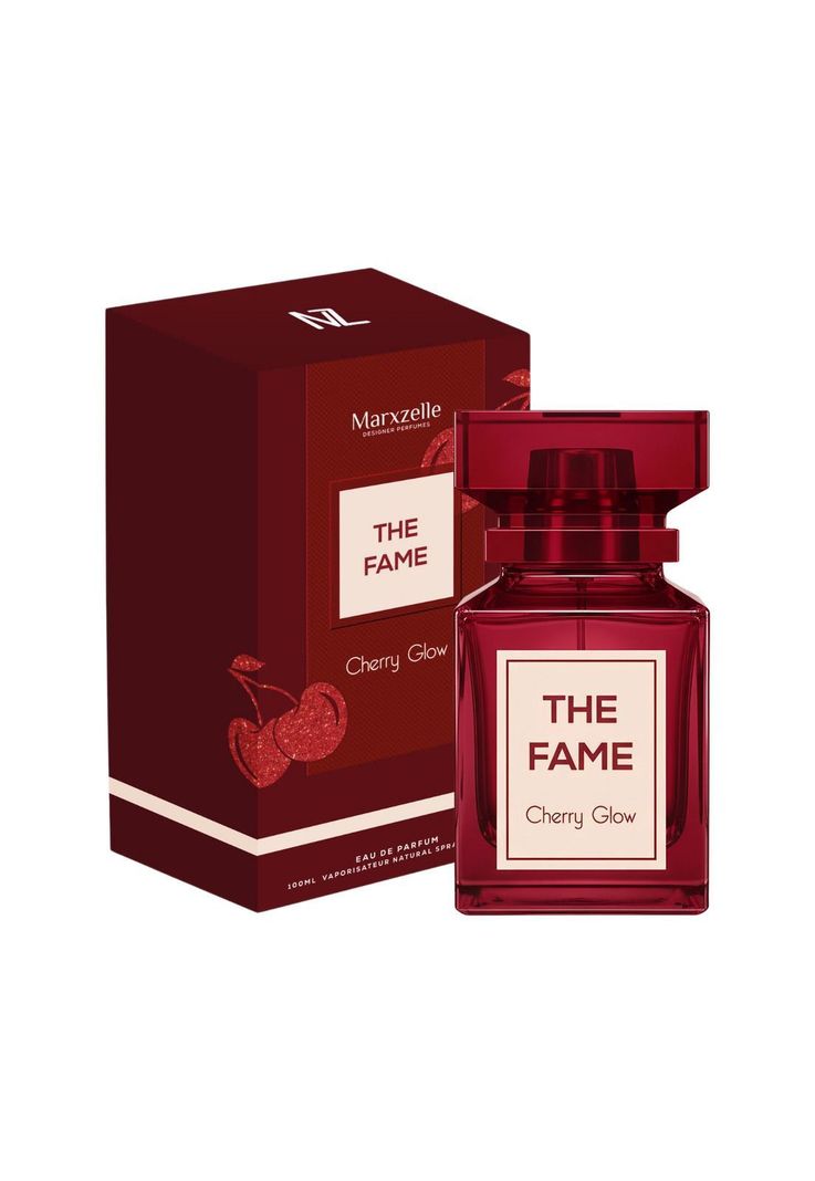 Marxzelle The Fame Cherry Glow EDP 100 ML Rojo