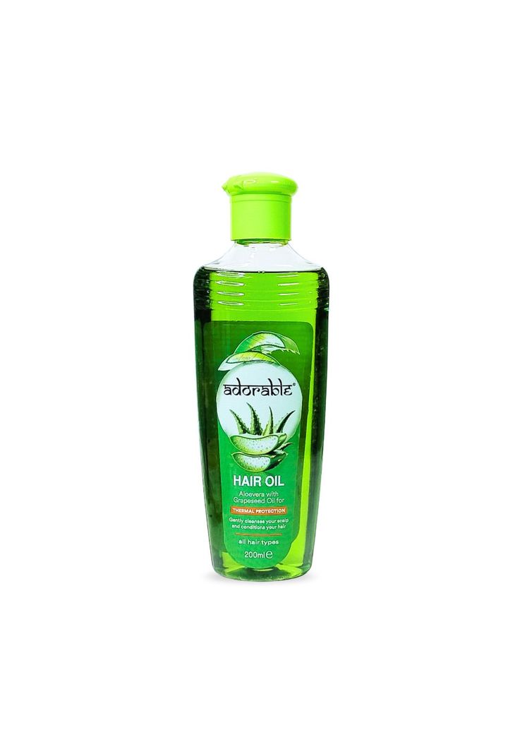 Adorable Aceite Capilar Áloe Vera & Prot. Térmica 200 ml-0