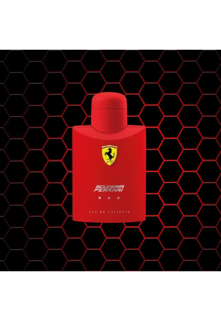 Ferrari Scuderia RED 125 ML Tester sin tapa-1