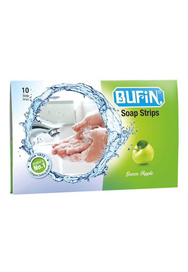 10 Láminas de Jabón Premium Green Apple x 5 (50 láminas)-0