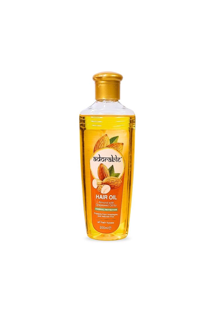 Adorable Aceite Capilar Almendra & Prot. Térmica 200 ml-0