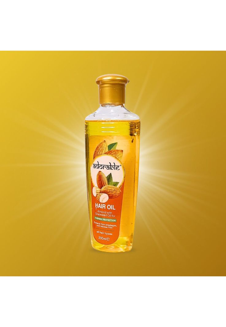 Adorable Aceite Capilar Almendra & Prot. Térmica 200 ml-2