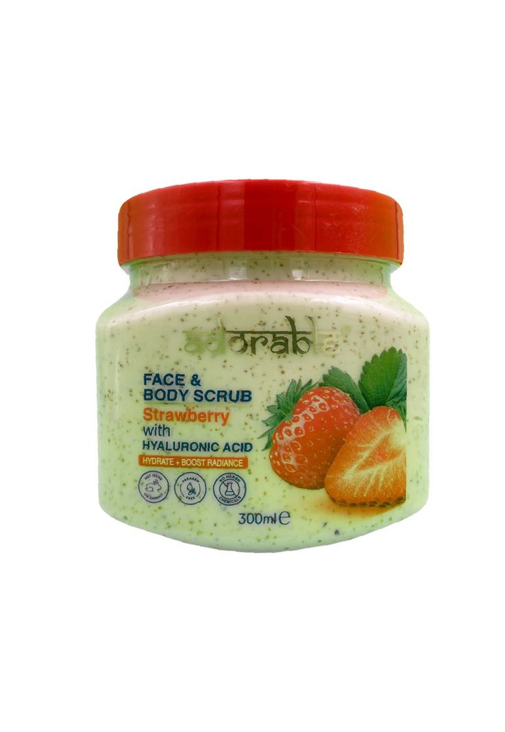 Adorable Exfoliante Frutilla & Acido Hialurónico 300 ml-0