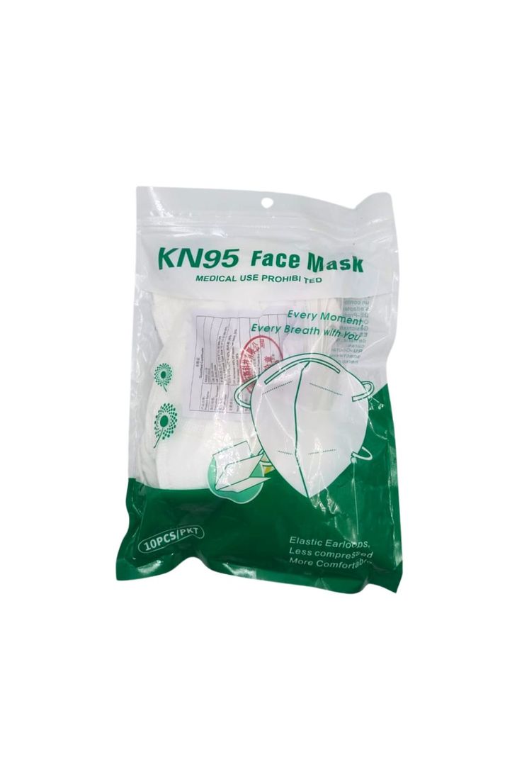 Pack Mascarillas KN95 con Filtro 10 Unid.-0