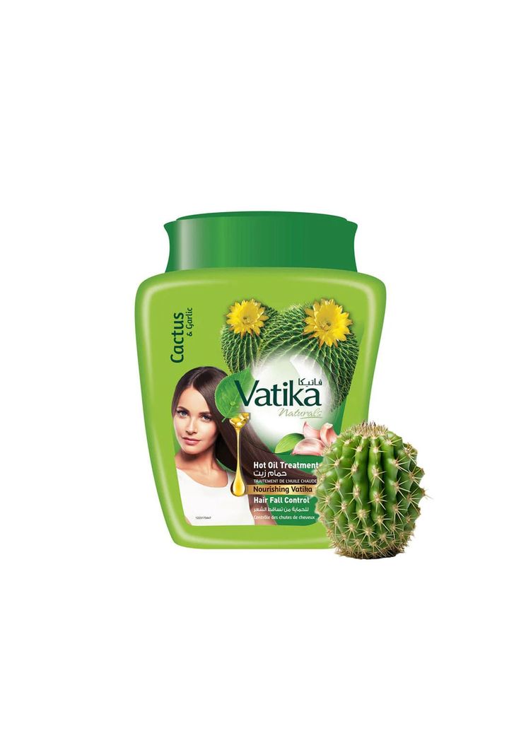Vatika Tratamiento Capilar Cactus y Ajo 500 gr-1