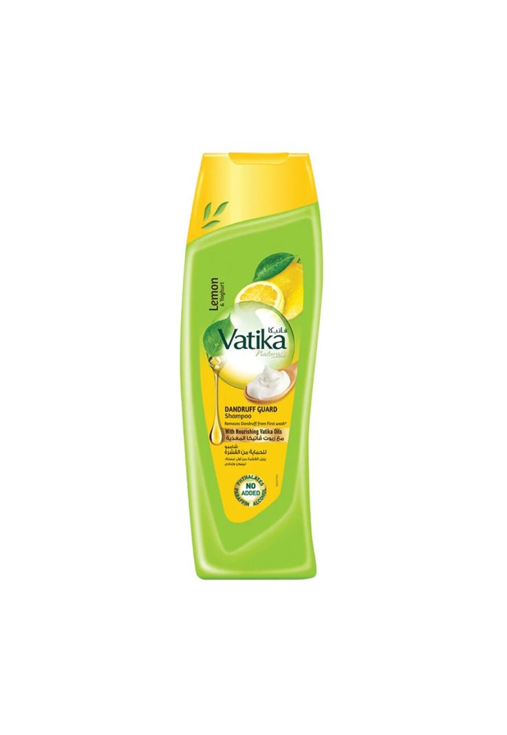 Shampoo Vatika Limon & Yoghurt 400 ml Transparente