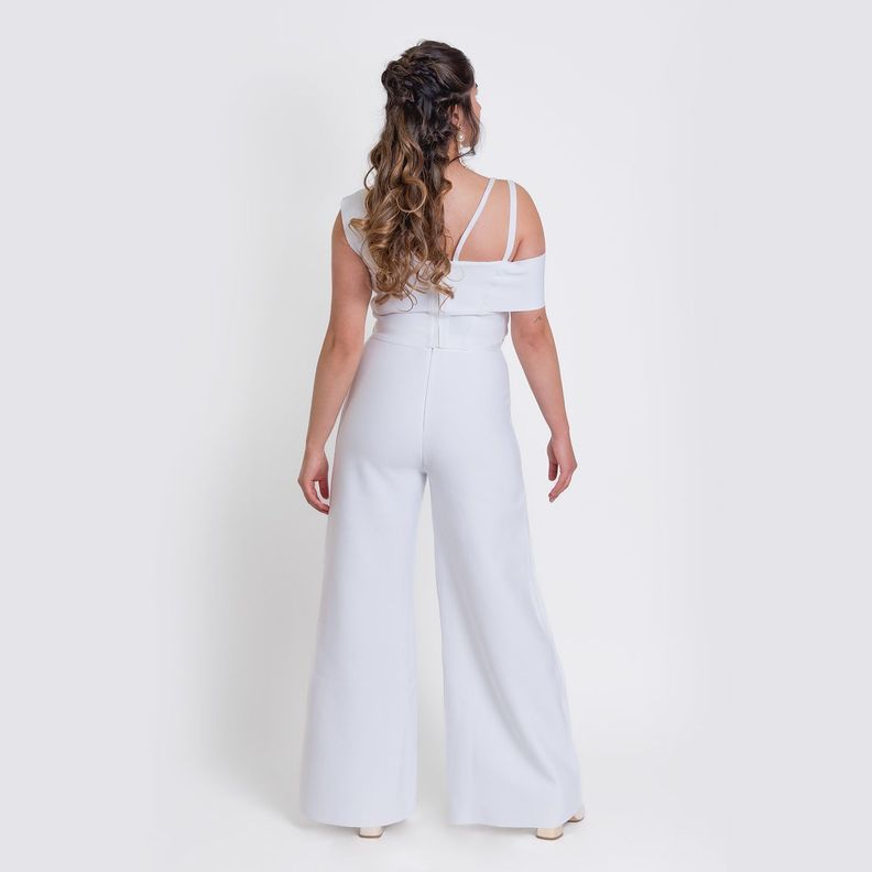 Conjunto Outfit Dos Piezas color Blanco-1