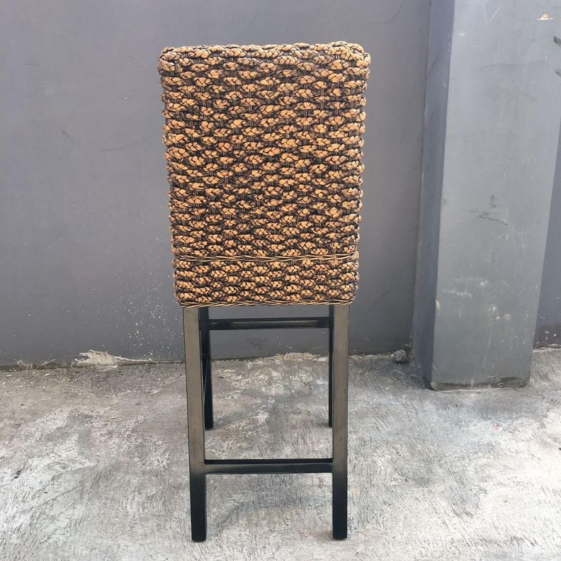 Silla Taburete de Bar Rattan Natural Larisa-2