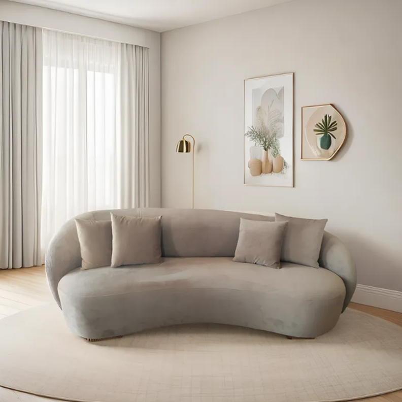 Sofa Velvet Curvo-6