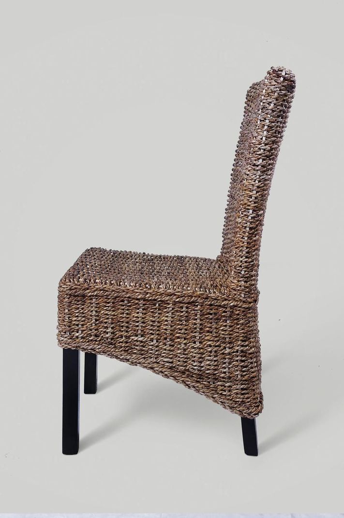 Silla de comedor en Rattan Natural-1