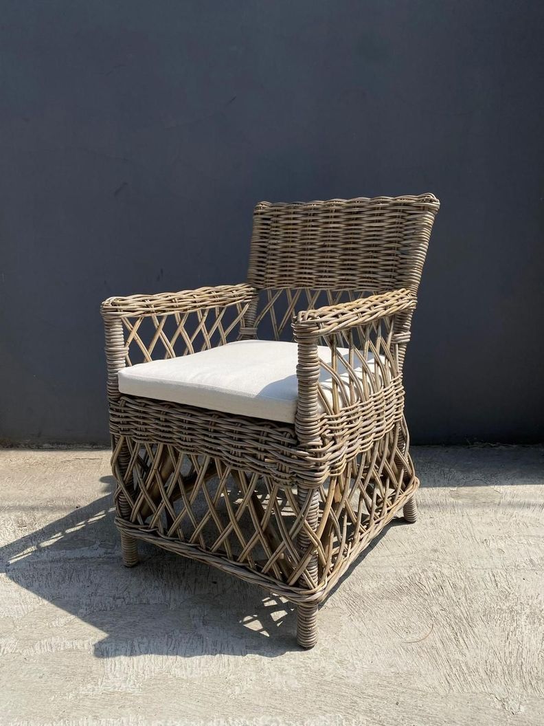 Sitial de Comedor Paris en Rattan Natural-0