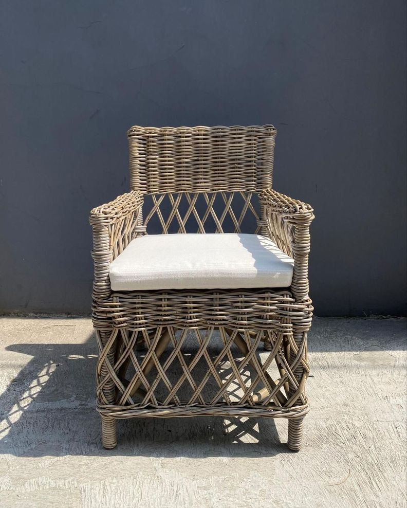 Sitial de Comedor Paris en Rattan Natural-1