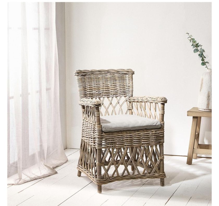 Sitial de Comedor Paris en Rattan Natural-6
