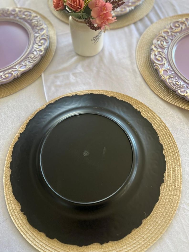 6 Platos base Griego Lila-2