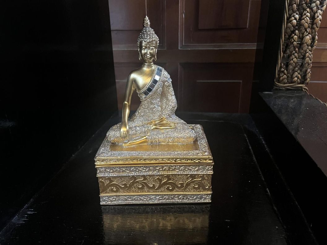 Joyero Buda en Dorado-0