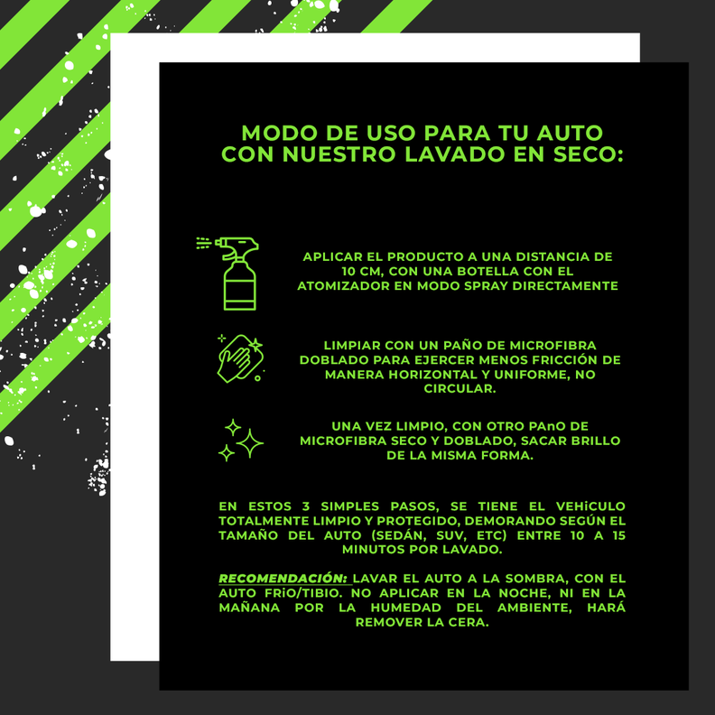 Lavado Ecológico en Seco con Cera Carnauba Botella 500ML-1