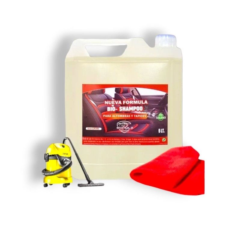 BIO-Shampoo Limpia Tapiz y Alfombras / Desmanchador 5lts-0
