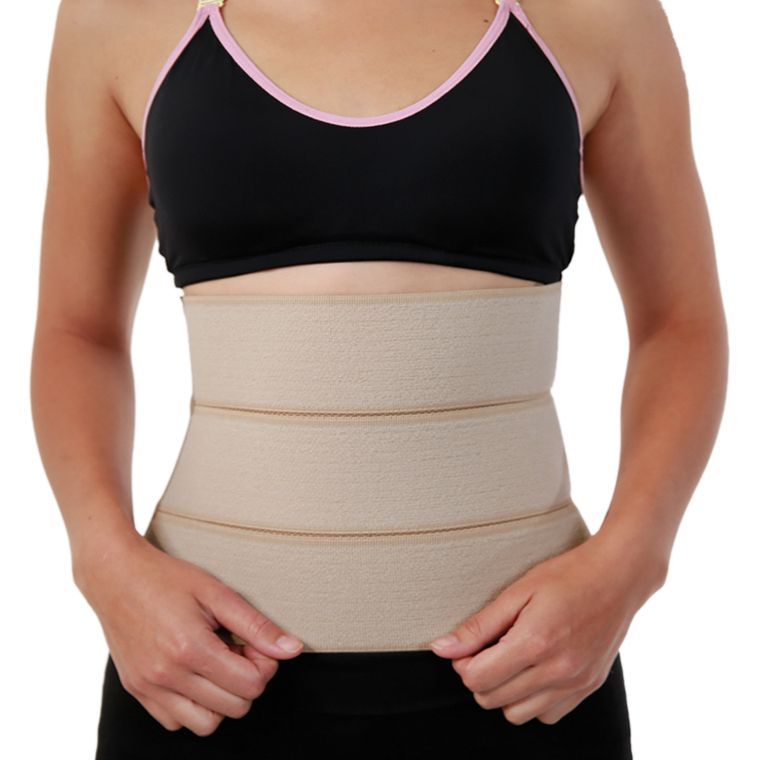 Faja post operatoria 3 bandas sin lamina de proteccion Talla XL-Blunding Beige