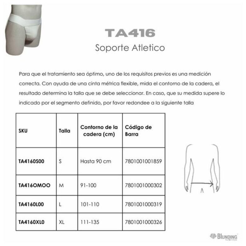Soporte Atlético - Talla L-Blunding-2
