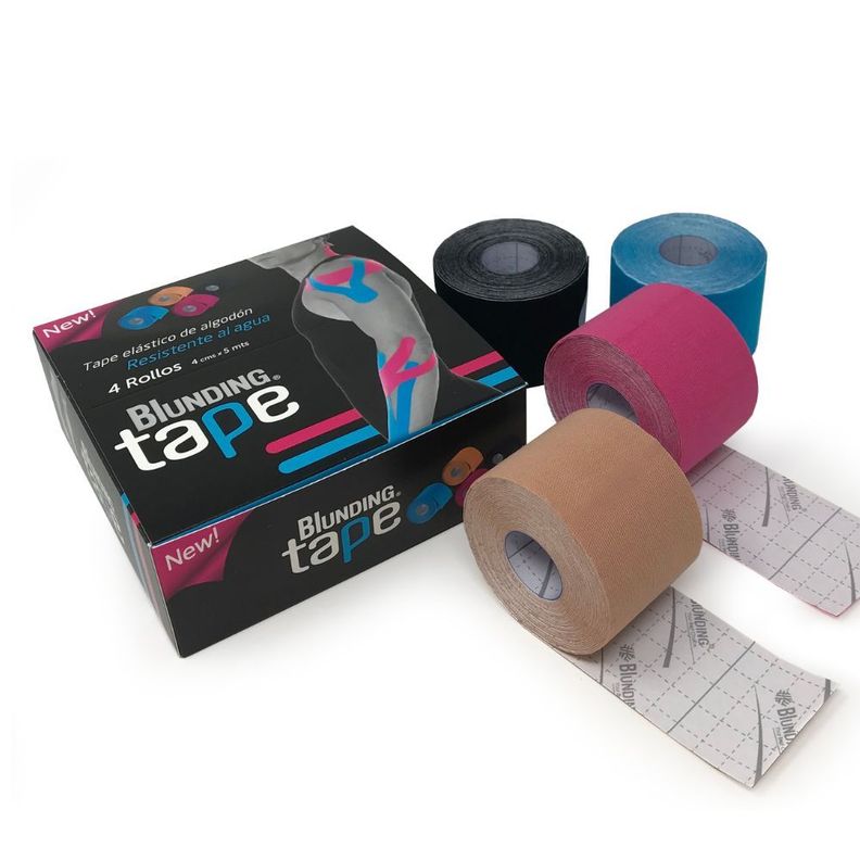 Blunding Tape 4 Colores 5Cmx5M (4 Unidades)-Blunding-0