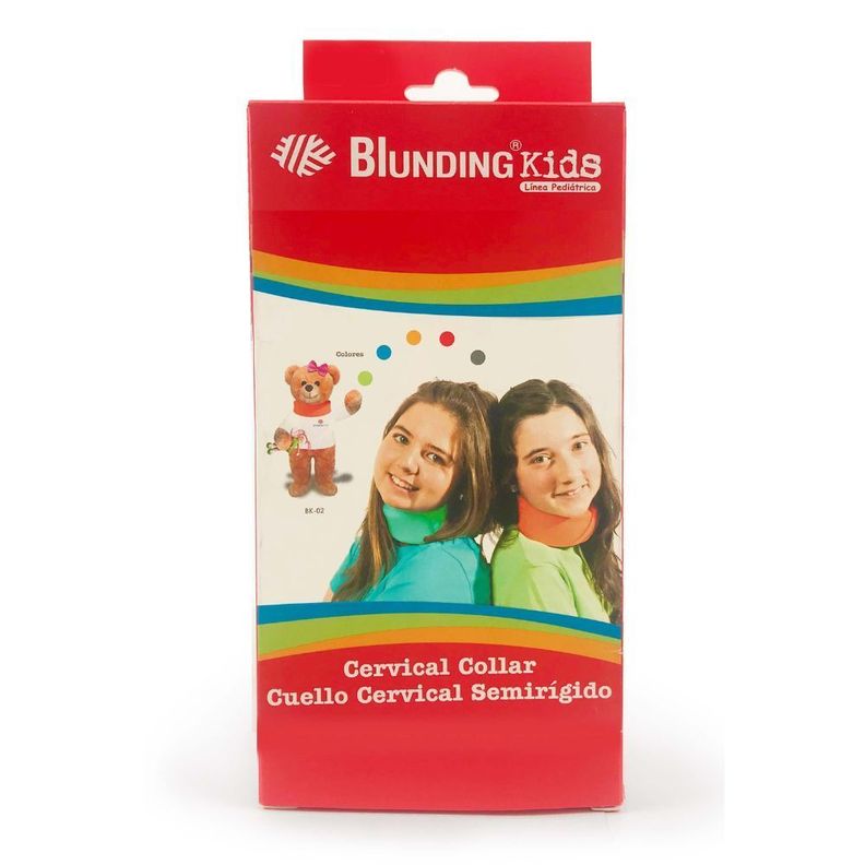 Collar Cervical Semirigido Rojo 4-6-Blunding-2