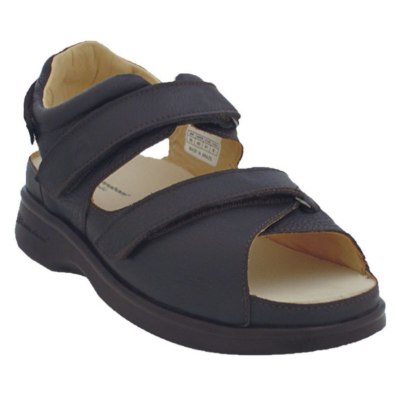 Sandalia para diabetico color negro-Talla 46-Sannabem