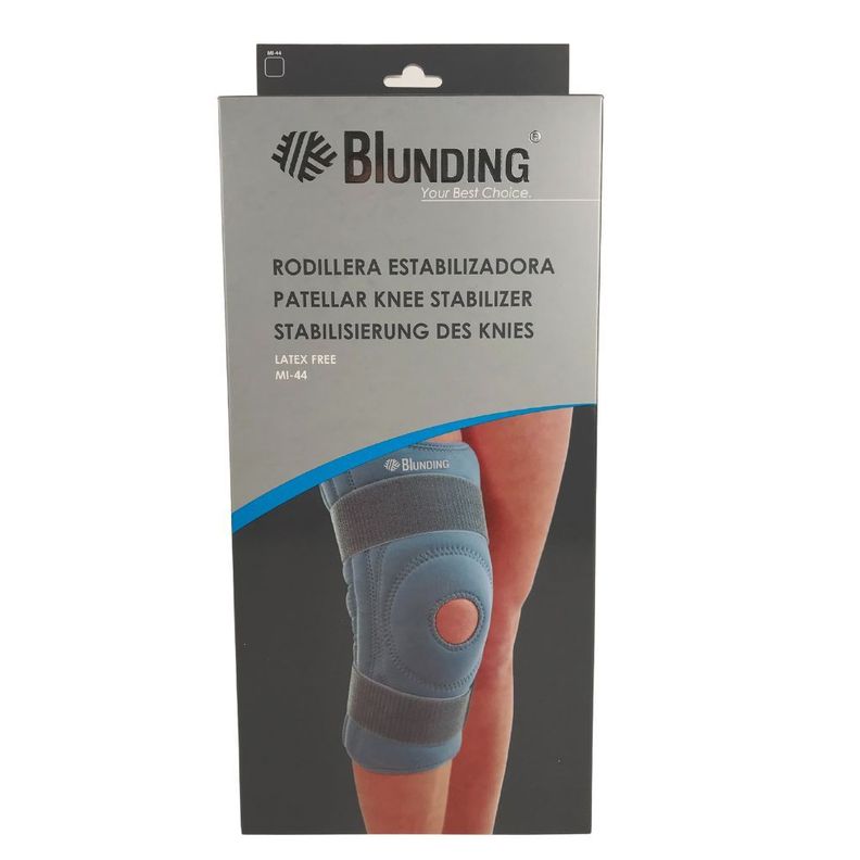 Rodillera Estabilizadora ortopédica con barras laterales Talla M-Blunding-2