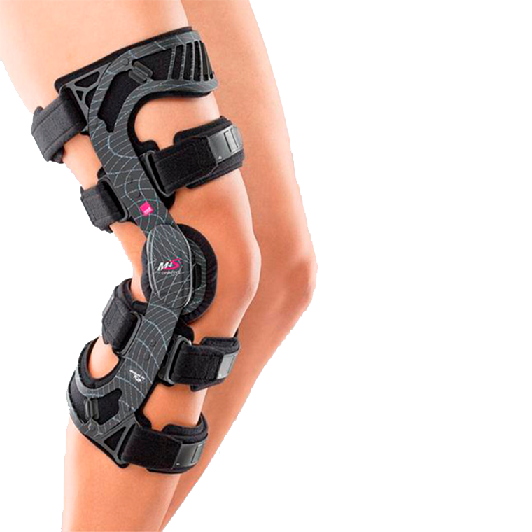 Rodillera M4S Short Derecha Talla M-Medi Negro