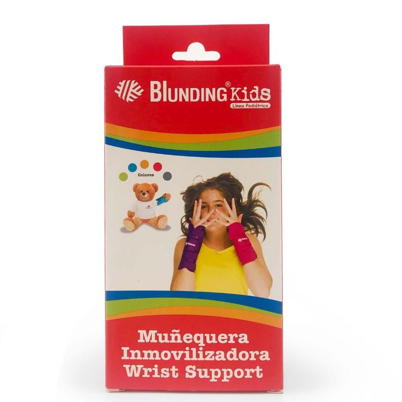 Muñequera Inmovilizadora Rojo Izq 8-10-Blunding-1