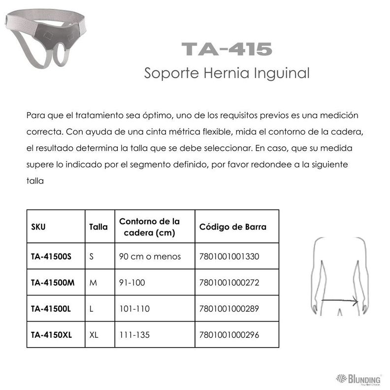 Soporte Para Hernia Inguinal Talla L-Blunding-2
