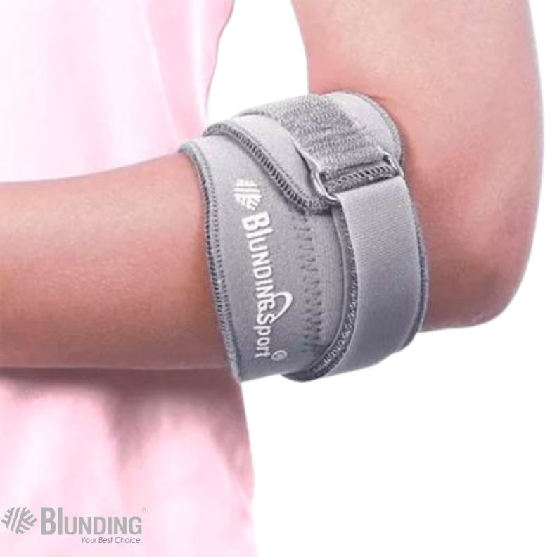 Soporte De Codo Tenista Con Gel Universal-Blunding Gris
