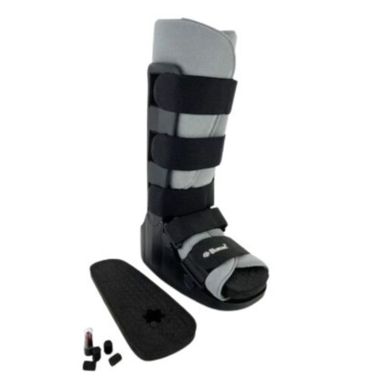 Bota de descarga larga para ulceras plantares-Talla L Gris