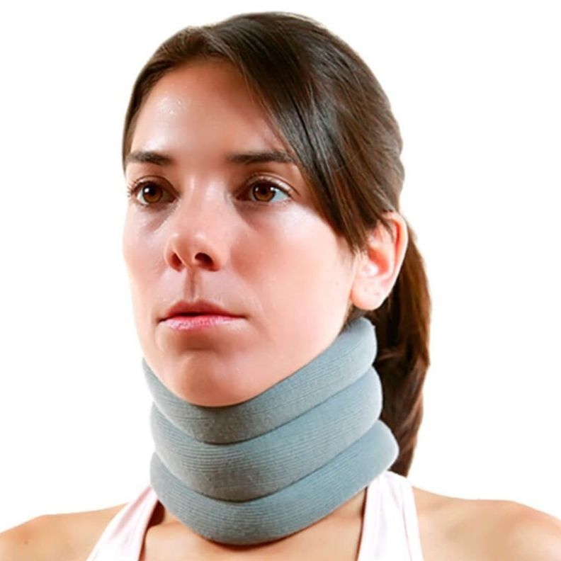 Collar, cuello cervical ortopédico blando Talla S-Blunding-0