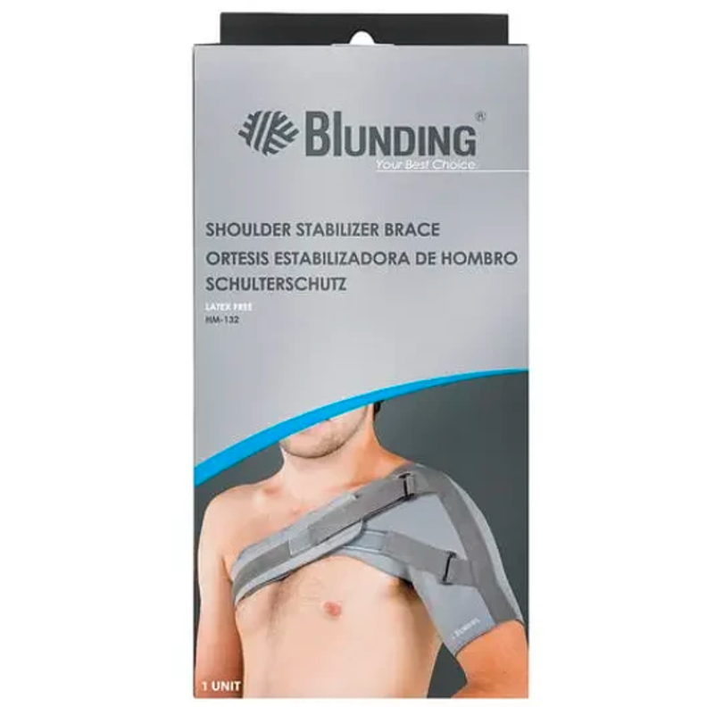 Ortesis Estabilizadora ortopédica de Hombro Izquierda Talla XL-Blunding-1