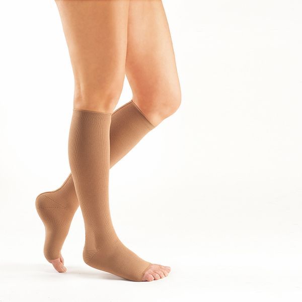Calcetines de compresion Mediven Mondi AD Clase 2 Beige Talla IV-Medi 4