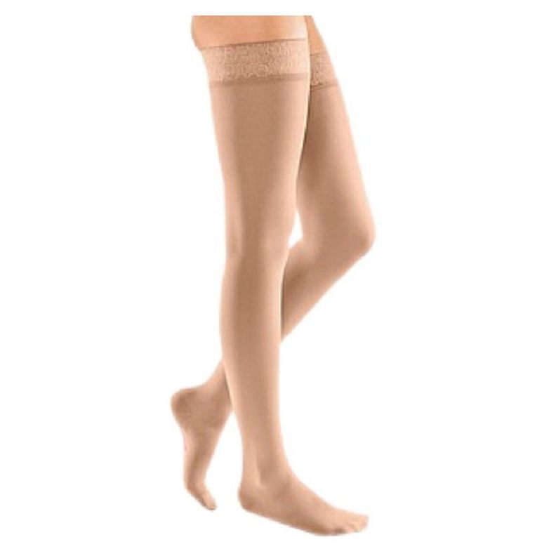 Topband de compresión-Mujer-Swing 70 Den-Beige-Talla 3-0