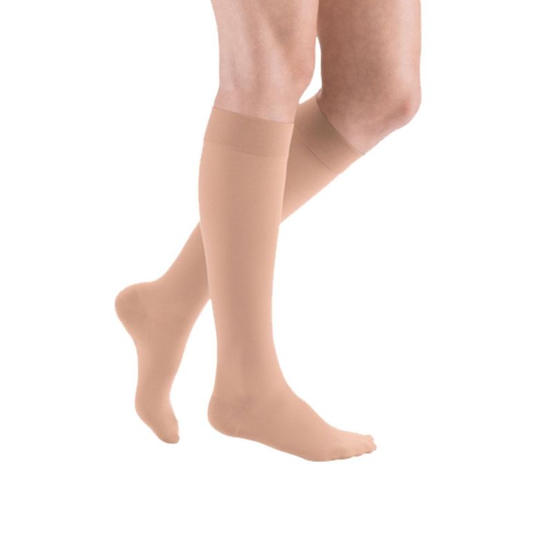 Calcetines de compresión Mediven Plus Clase 2 Cl Toe-Caramel Talla 3-Medi
