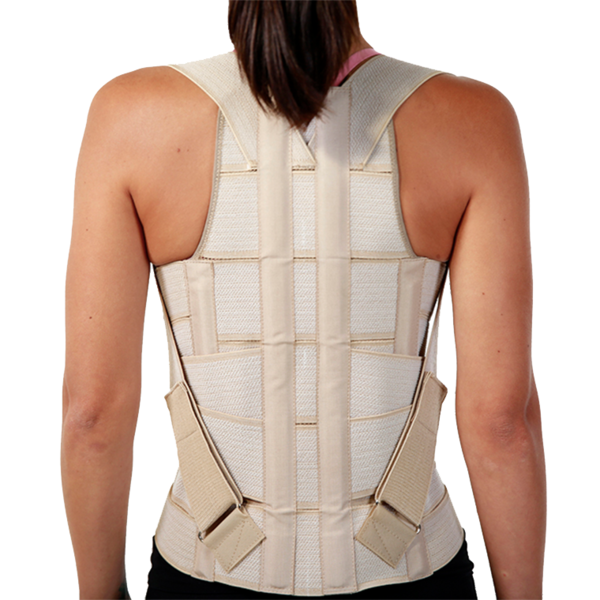 Faja Espaldillera Dorso-Lumbar Talla Xl-Blunding Beige