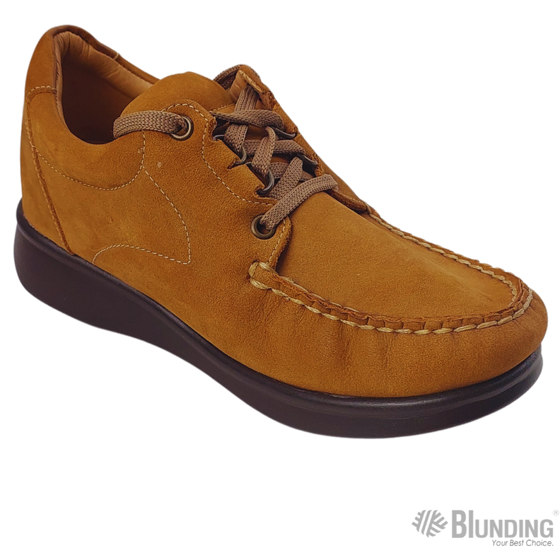Zapato diabetico con cierre cordon nobuck-Talla 36-Blunding-0