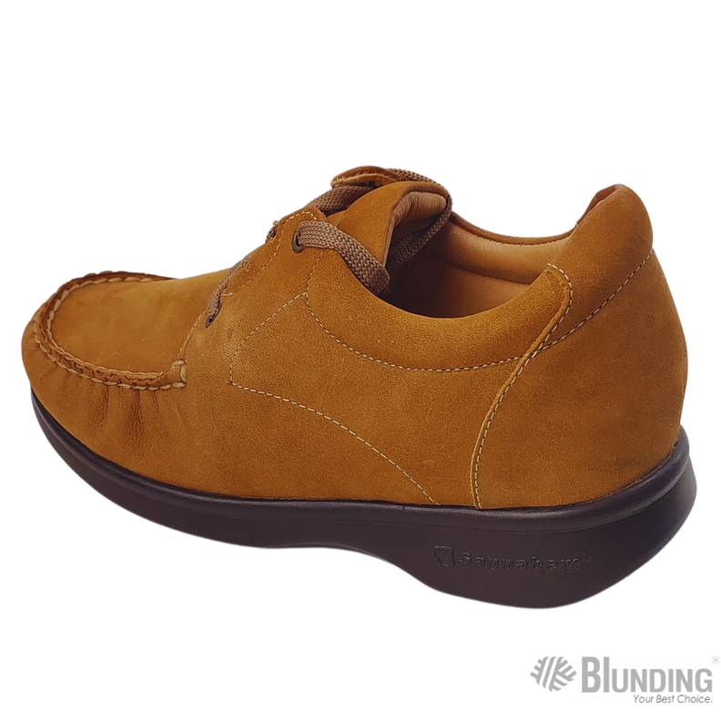 Zapato diabetico con cierre cordon nobuck-Talla 36-Blunding-1