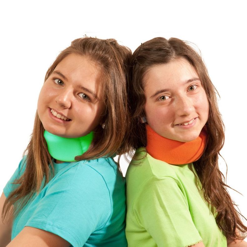 Collar Cervical Semirigido Verde 8-10-Blunding-0